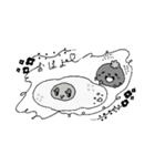 モノクロファンシー（個別スタンプ：7）