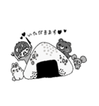 モノクロファンシー（個別スタンプ：15）