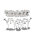 モノクロファンシー（個別スタンプ：32）