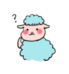 青い羊01（個別スタンプ：4）