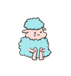 青い羊01（個別スタンプ：5）