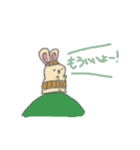 うささんとゆかいなおともだち2（個別スタンプ：21）