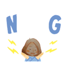 のー。（個別スタンプ：10）
