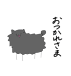 もふもふ犬。（個別スタンプ：2）