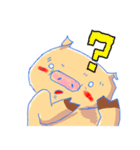 トン助の感情表現です（個別スタンプ：7）
