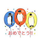 南極ペンギンカラーズスタンプ（個別スタンプ：14）