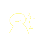 棒線だよ〜黄色Ver〜（個別スタンプ：14）