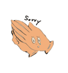 ハンド君！！！（個別スタンプ：3）