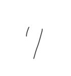 AbcdefGabchijklmN（個別スタンプ：12）