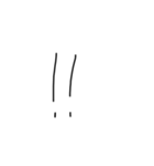 AbcdefGabchijklmN（個別スタンプ：15）