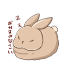 うさぎのキモチ。（個別スタンプ：2）
