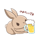 うさぎのキモチ。（個別スタンプ：12）
