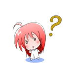 赤髪の小さい女の子2（個別スタンプ：1）
