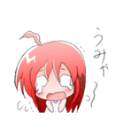 赤髪の小さい女の子2（個別スタンプ：8）
