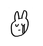 いろいろなうさぎ1（個別スタンプ：4）