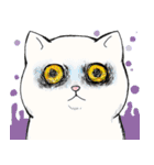 日常生活の猫（個別スタンプ：4）