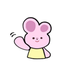 こわいかおのうさぎさん（個別スタンプ：7）