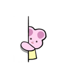 こわいかおのうさぎさん（個別スタンプ：10）