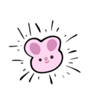 こわいかおのうさぎさん（個別スタンプ：11）