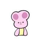こわいかおのうさぎさん（個別スタンプ：14）