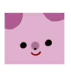 こわいかおのうさぎさん（個別スタンプ：16）