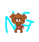 くまのらぶりん♡のひと言（個別スタンプ：7）