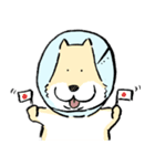エリザベスカラーわんこ2（個別スタンプ：26）