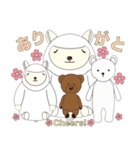 もふもふなみなさん（個別スタンプ：3）