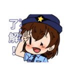 交通パトロールあんこちゃん（個別スタンプ：1）