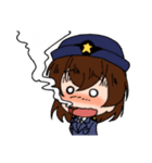 交通パトロールあんこちゃん（個別スタンプ：22）