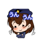 交通パトロールあんこちゃん（個別スタンプ：32）