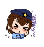 交通パトロールあんこちゃん（個別スタンプ：35）