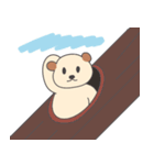 マイフレンドハニーベア（個別スタンプ：5）