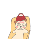 マイフレンドハニーベア（個別スタンプ：6）
