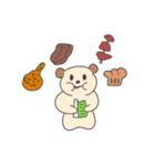 マイフレンドハニーベア（個別スタンプ：9）