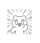 モチモチ熊, プ·ヒョ (animated)（個別スタンプ：22）