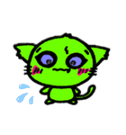 ネコとキツネ（個別スタンプ：40）