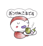 感謝するすずめ（個別スタンプ：5）