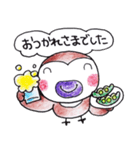 感謝するすずめ（個別スタンプ：6）