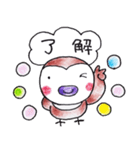 感謝するすずめ（個別スタンプ：14）
