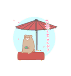 くまたくん-春編（個別スタンプ：25）