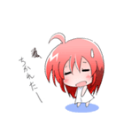 赤髪の小さい女の子3（個別スタンプ：2）