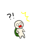 かめの日常。（個別スタンプ：9）