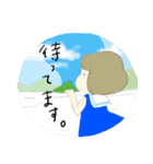 むすめちゃんたちのスタンプ（個別スタンプ：6）