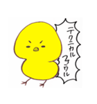 ベイビーチキンのバスケ（個別スタンプ：10）