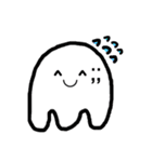 表情いっぱいの可愛い幽霊(Japanese)（個別スタンプ：27）