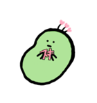 赤ちゃん豆のスタンプ（個別スタンプ：9）