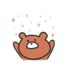 もちもち くまさん（個別スタンプ：3）