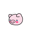 素直なブタ子（個別スタンプ：2）