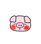 素直なブタ子（個別スタンプ：11）